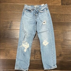 Levi's Classic Ripped Denim Jeans